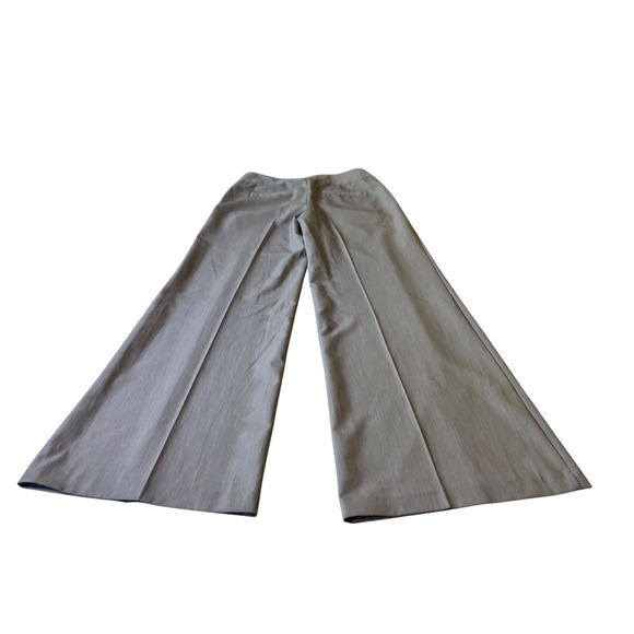 INC International Concepts Pants - NWT INC International Concepts Women's Gray Wide Leg Pants Size 10 Button Detail